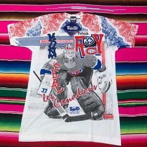 NWT Vintage 1992 Montreal Canadiens Patrik Roy‎ Tee